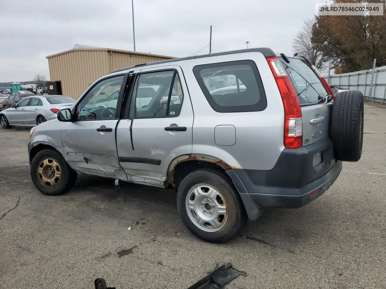 JHLRD78546C025949 2006 Honda Cr-V Lx