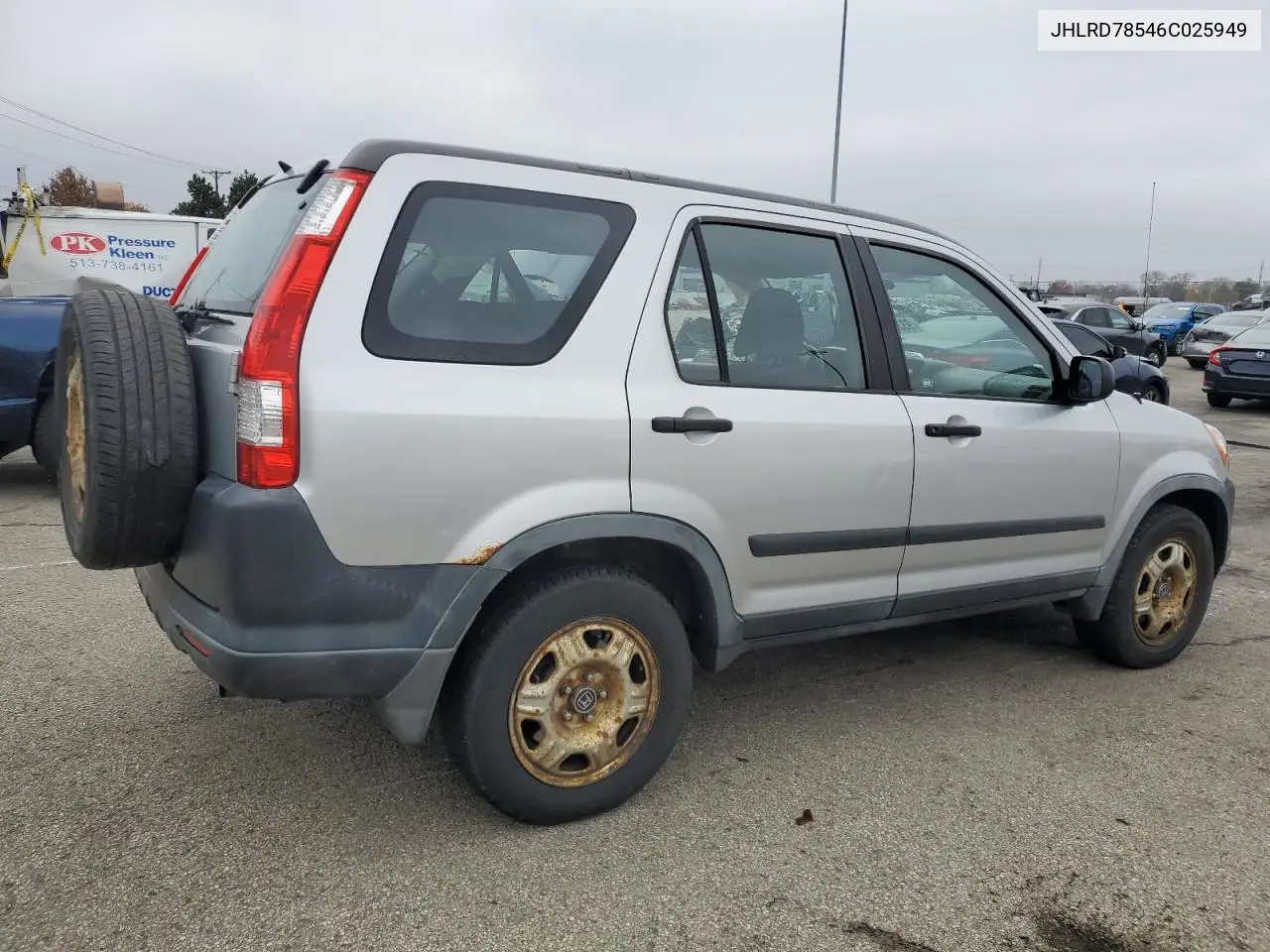 JHLRD78546C025949 2006 Honda Cr-V Lx