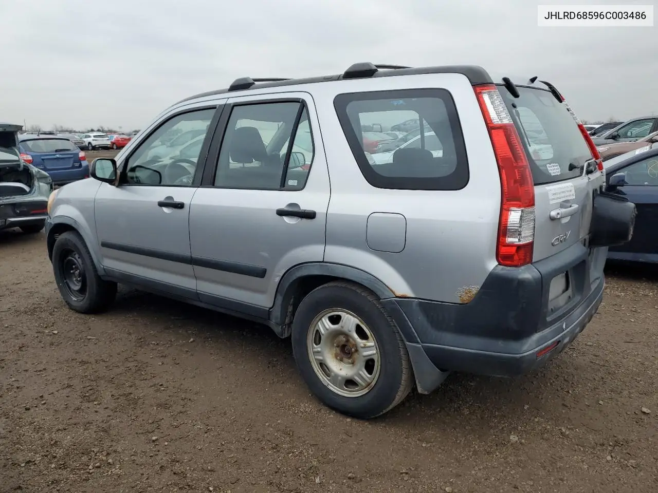 JHLRD68596C003486 2006 Honda Cr-V Lx