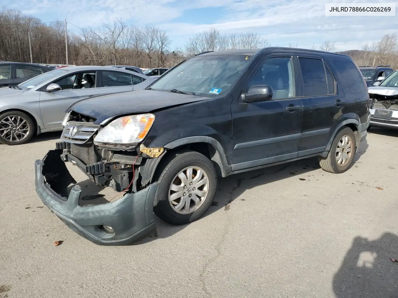 JHLRD78866C026269 2006 Honda Cr-V Ex