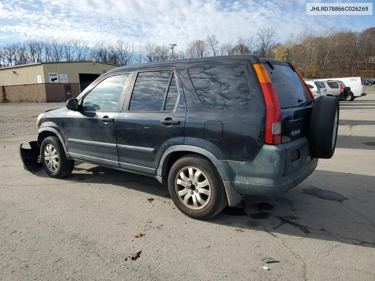 JHLRD78866C026269 2006 Honda Cr-V Ex