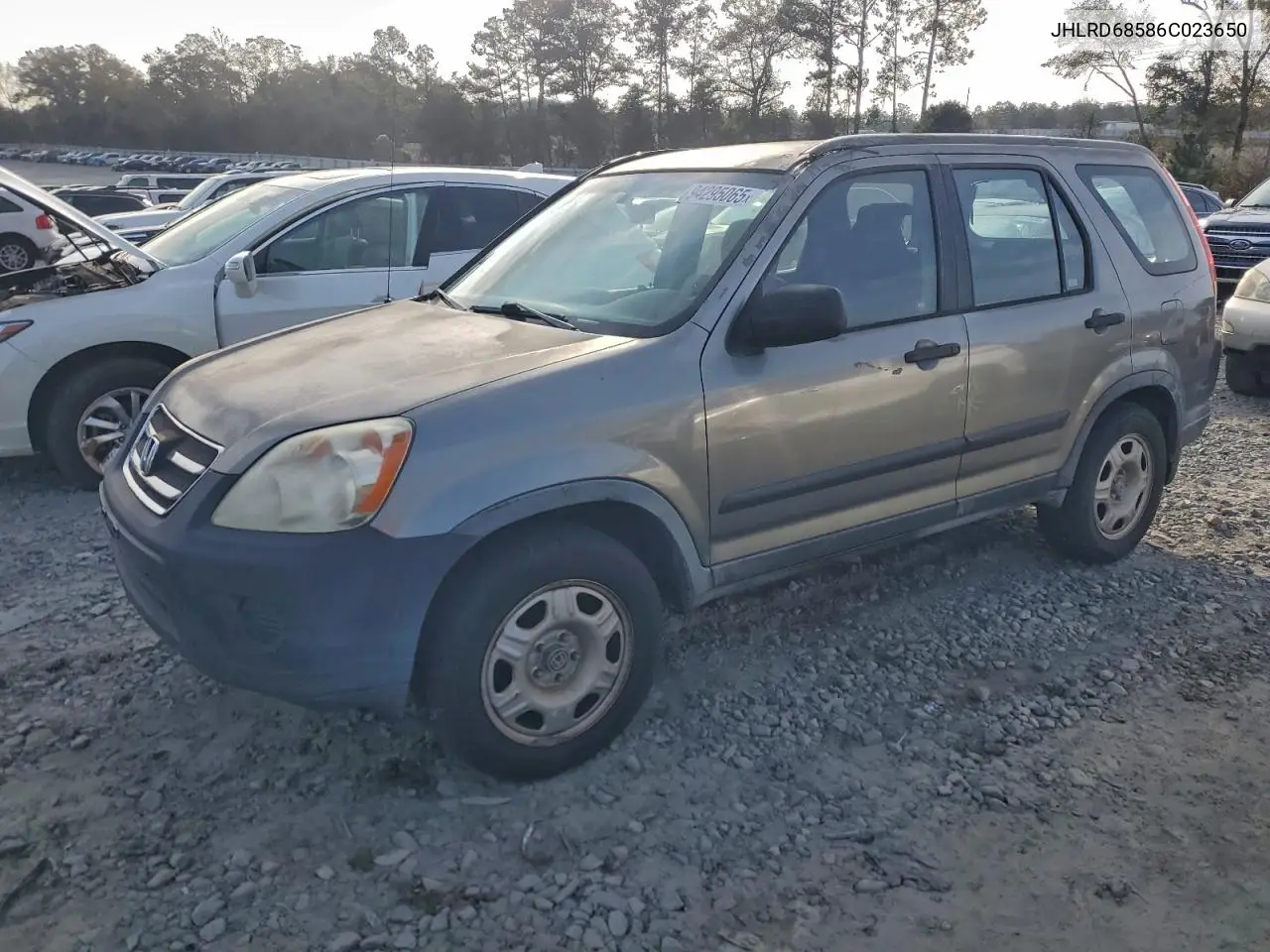 JHLRD68586C023650 2006 Honda Cr-V Lx