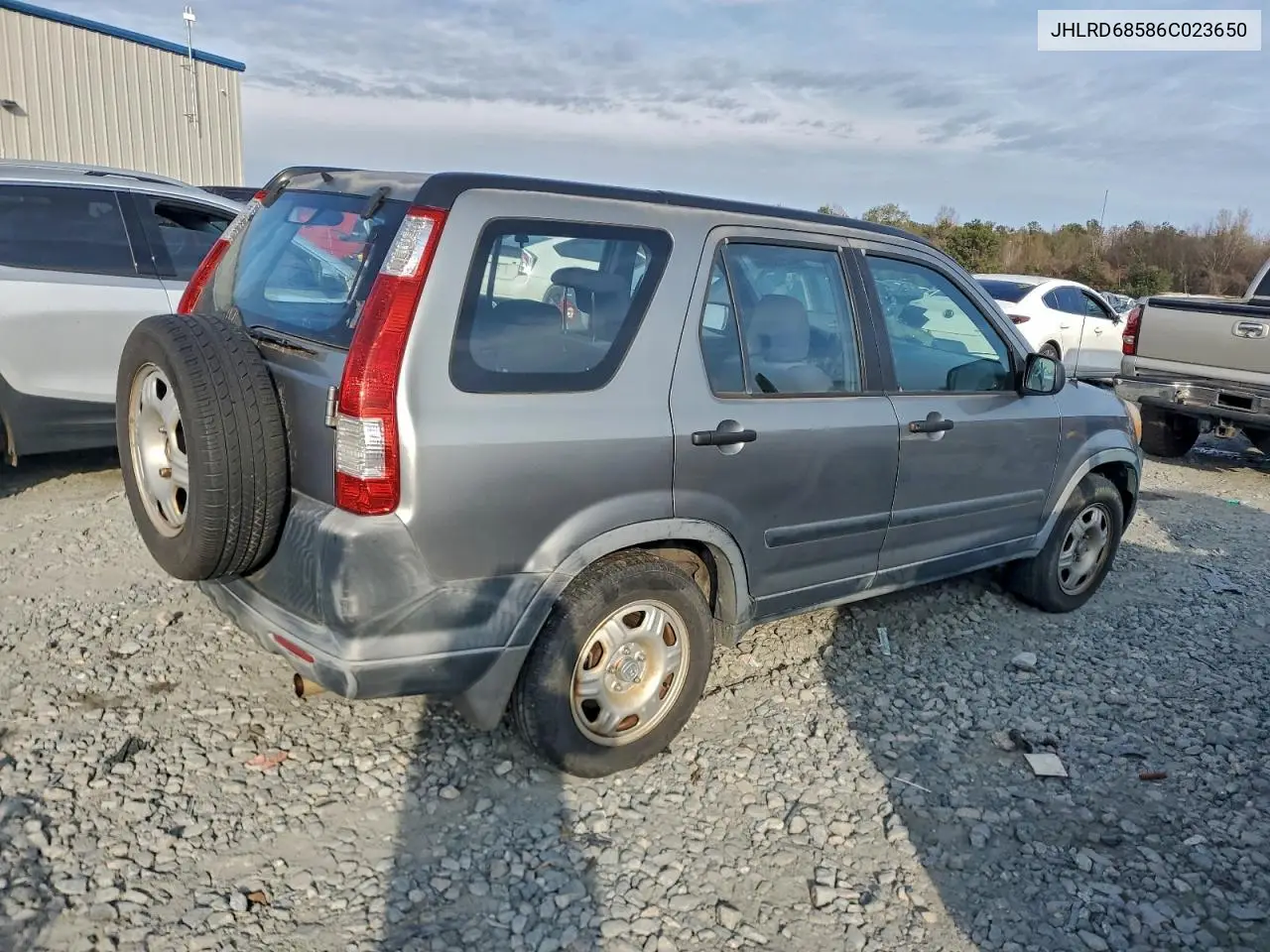 JHLRD68586C023650 2006 Honda Cr-V Lx