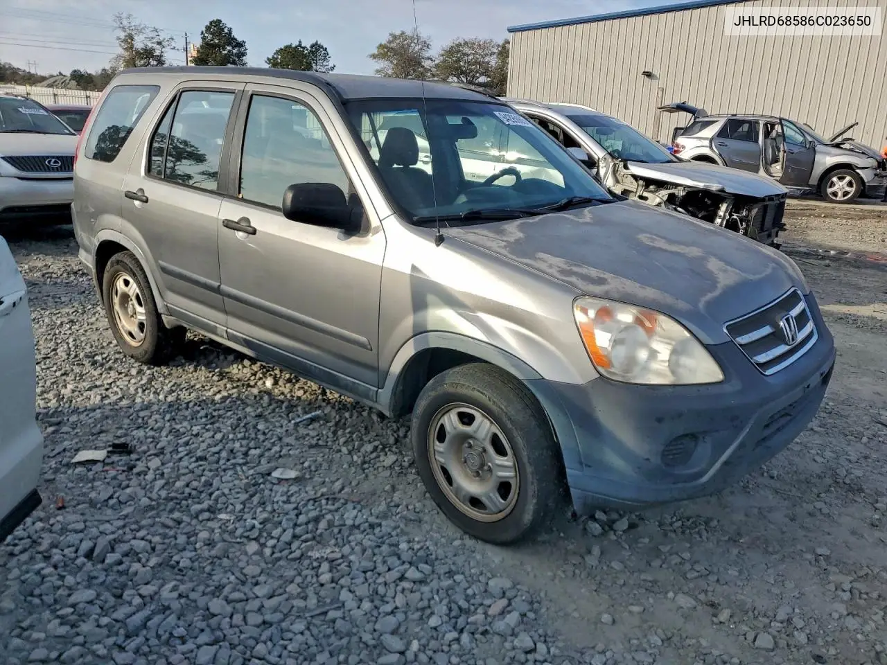 JHLRD68586C023650 2006 Honda Cr-V Lx