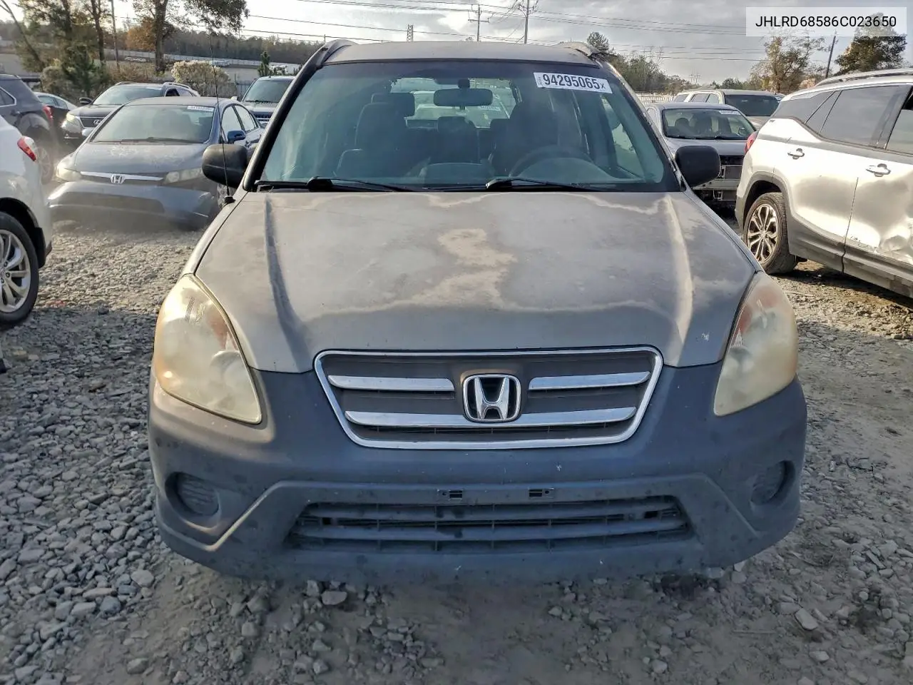 JHLRD68586C023650 2006 Honda Cr-V Lx
