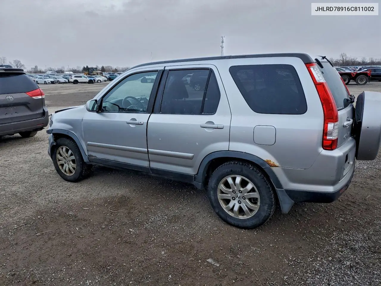 JHLRD78916C811002 2006 Honda Cr-V Se