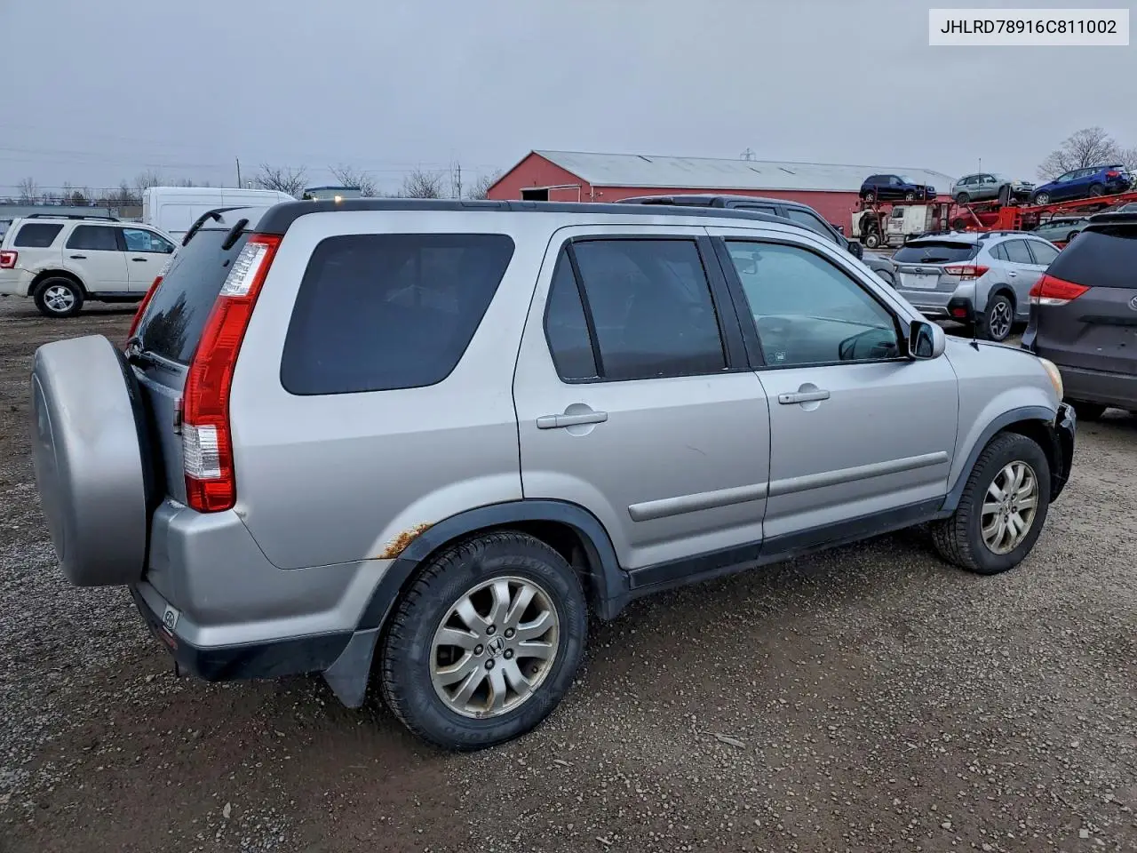 JHLRD78916C811002 2006 Honda Cr-V Se