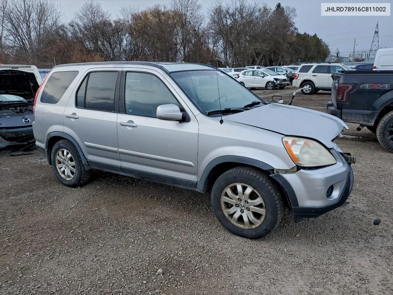 JHLRD78916C811002 2006 Honda Cr-V Se