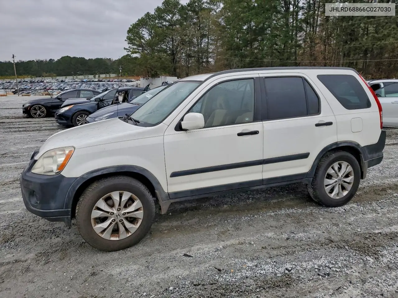 JHLRD68866C027030 2006 Honda Cr-V Ex