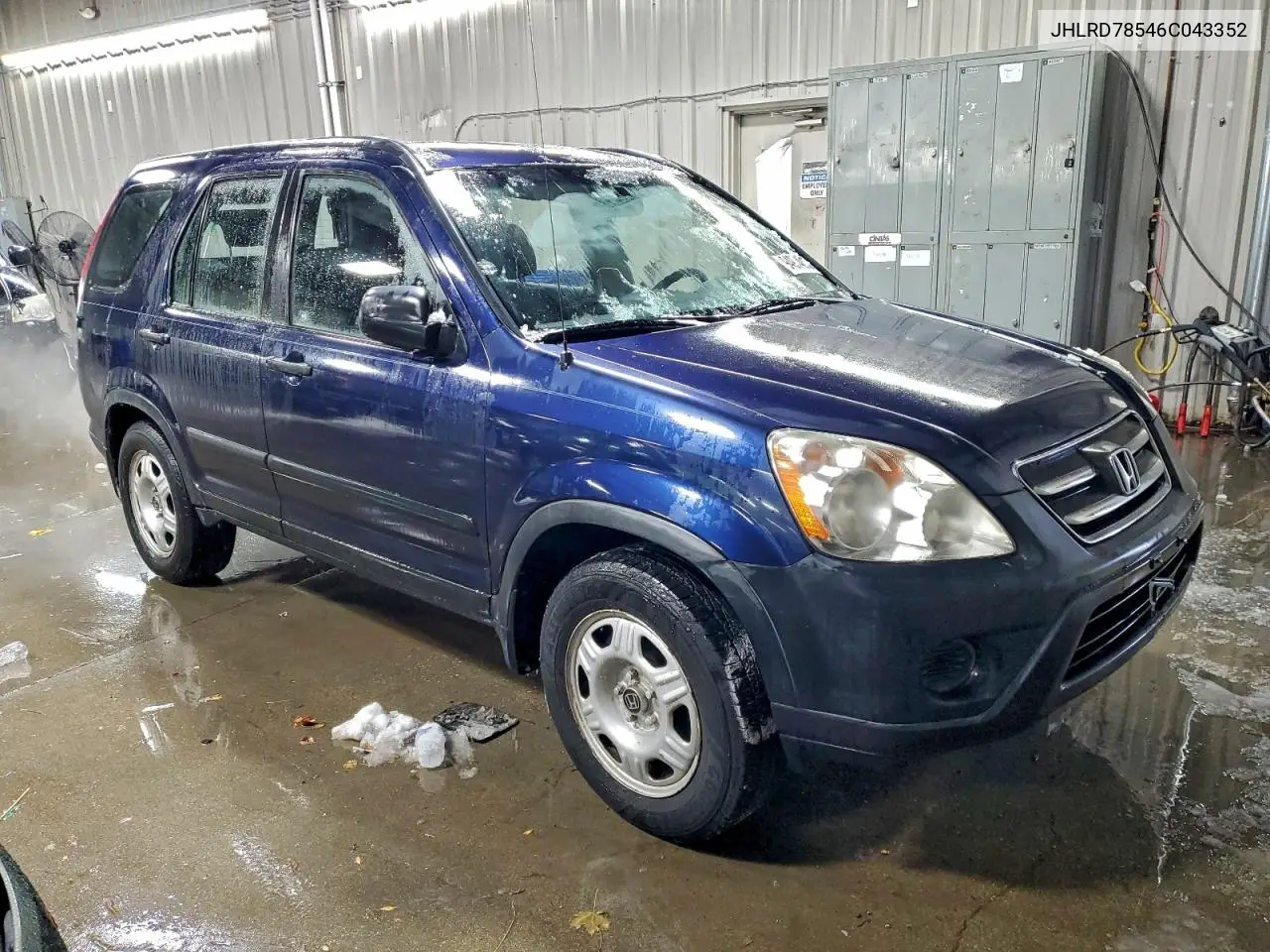 JHLRD78546C043352 2006 Honda Cr-V Lx