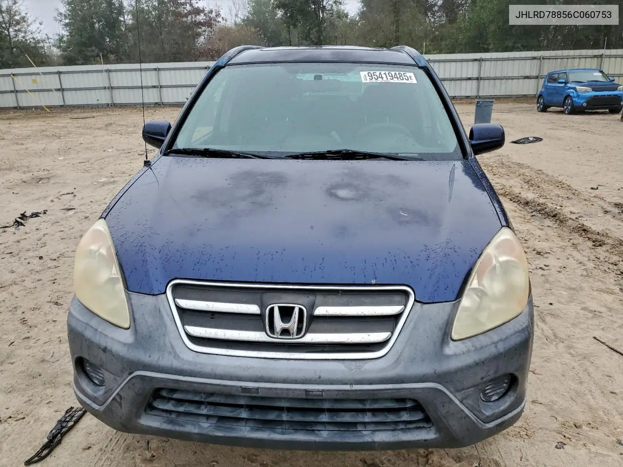 JHLRD78856C060753 2006 Honda Cr-V Ex
