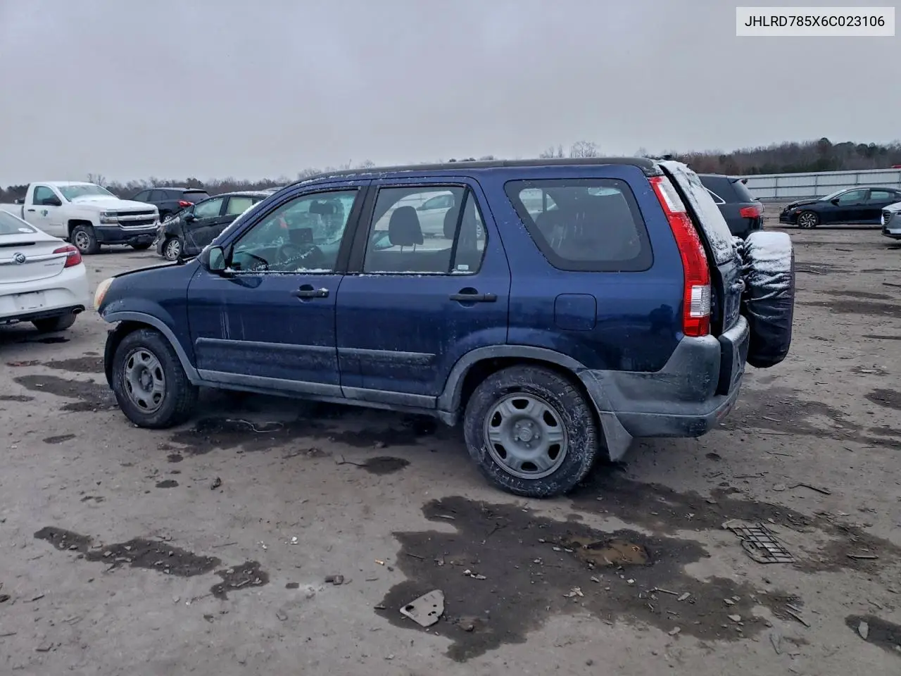 JHLRD785X6C023106 2006 Honda Cr-V Lx