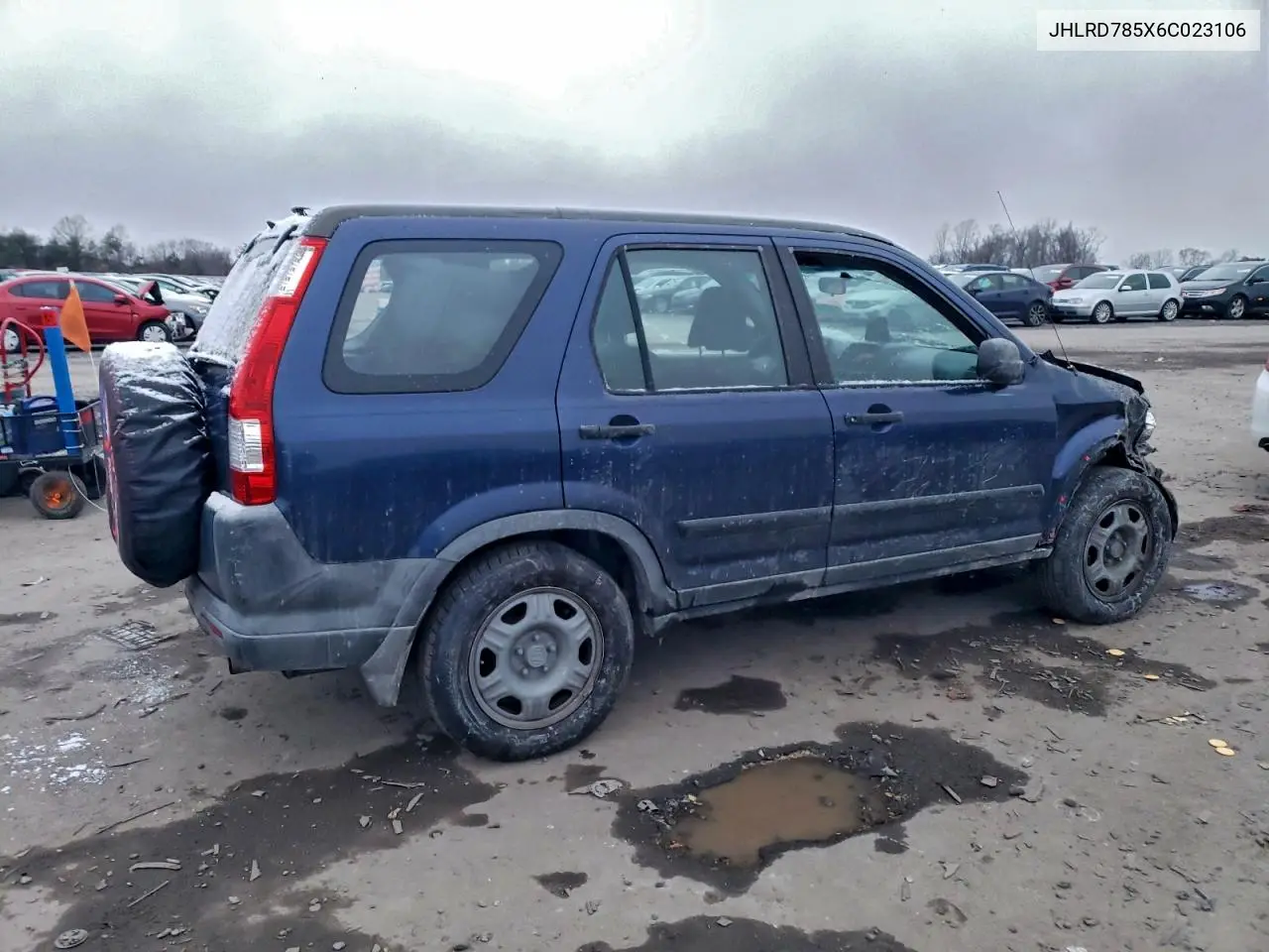 JHLRD785X6C023106 2006 Honda Cr-V Lx