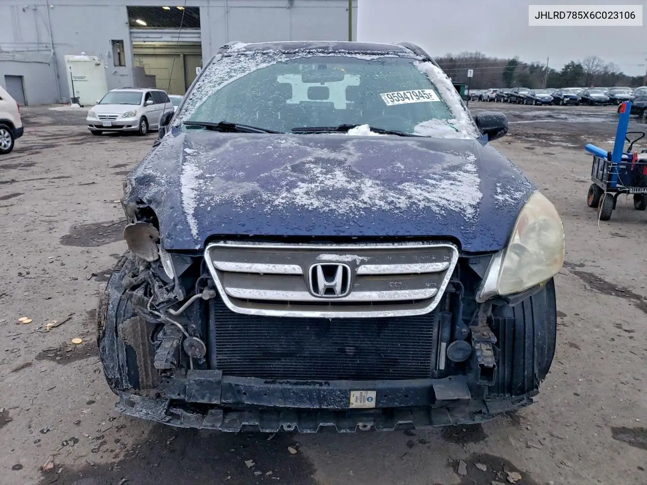 JHLRD785X6C023106 2006 Honda Cr-V Lx