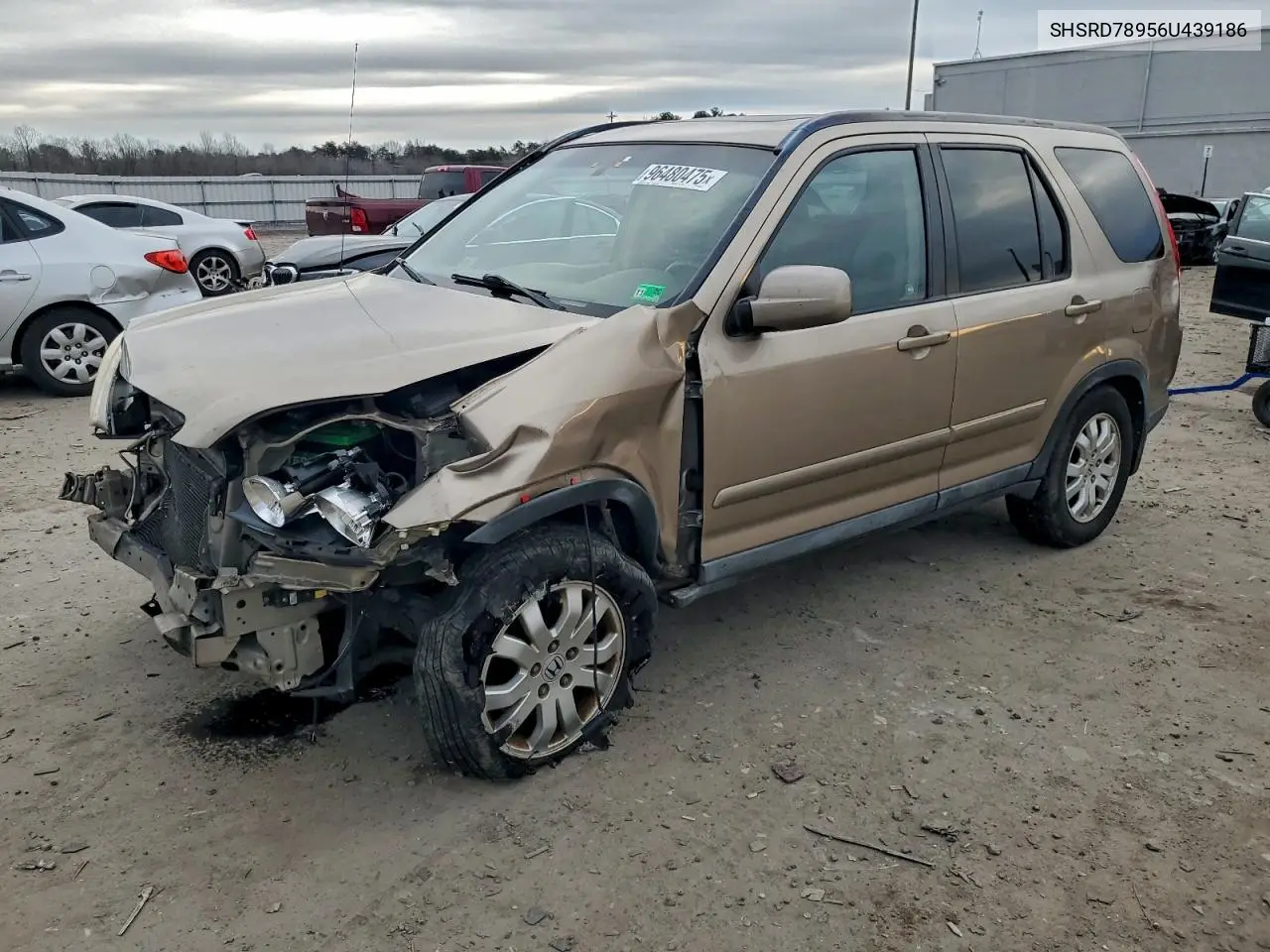 SHSRD78956U439186 2006 Honda Cr-V Se