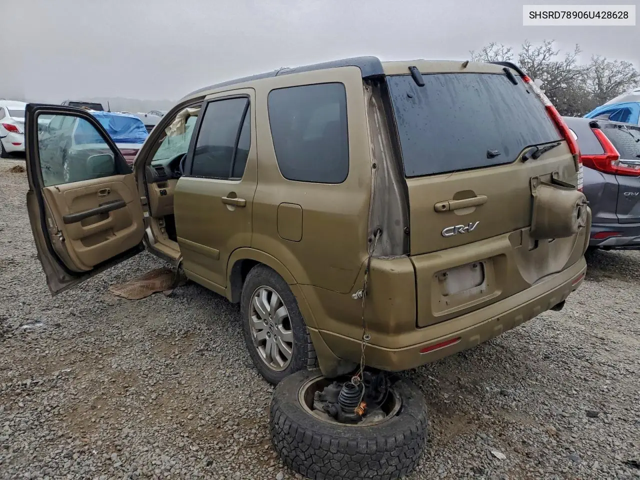 SHSRD78906U428628 2006 Honda Cr-V Se