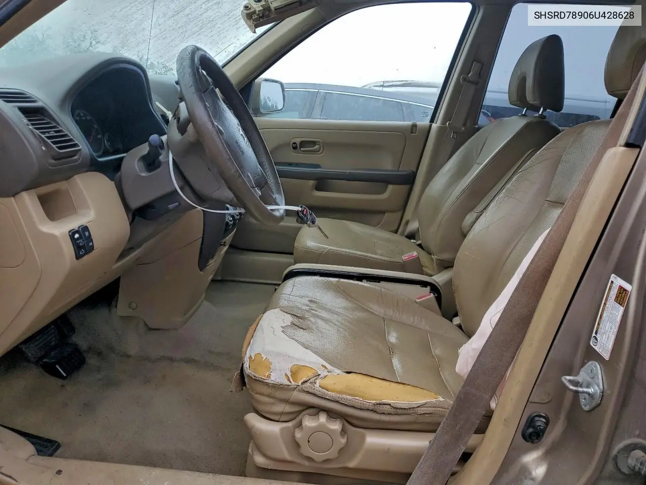 SHSRD78906U428628 2006 Honda Cr-V Se
