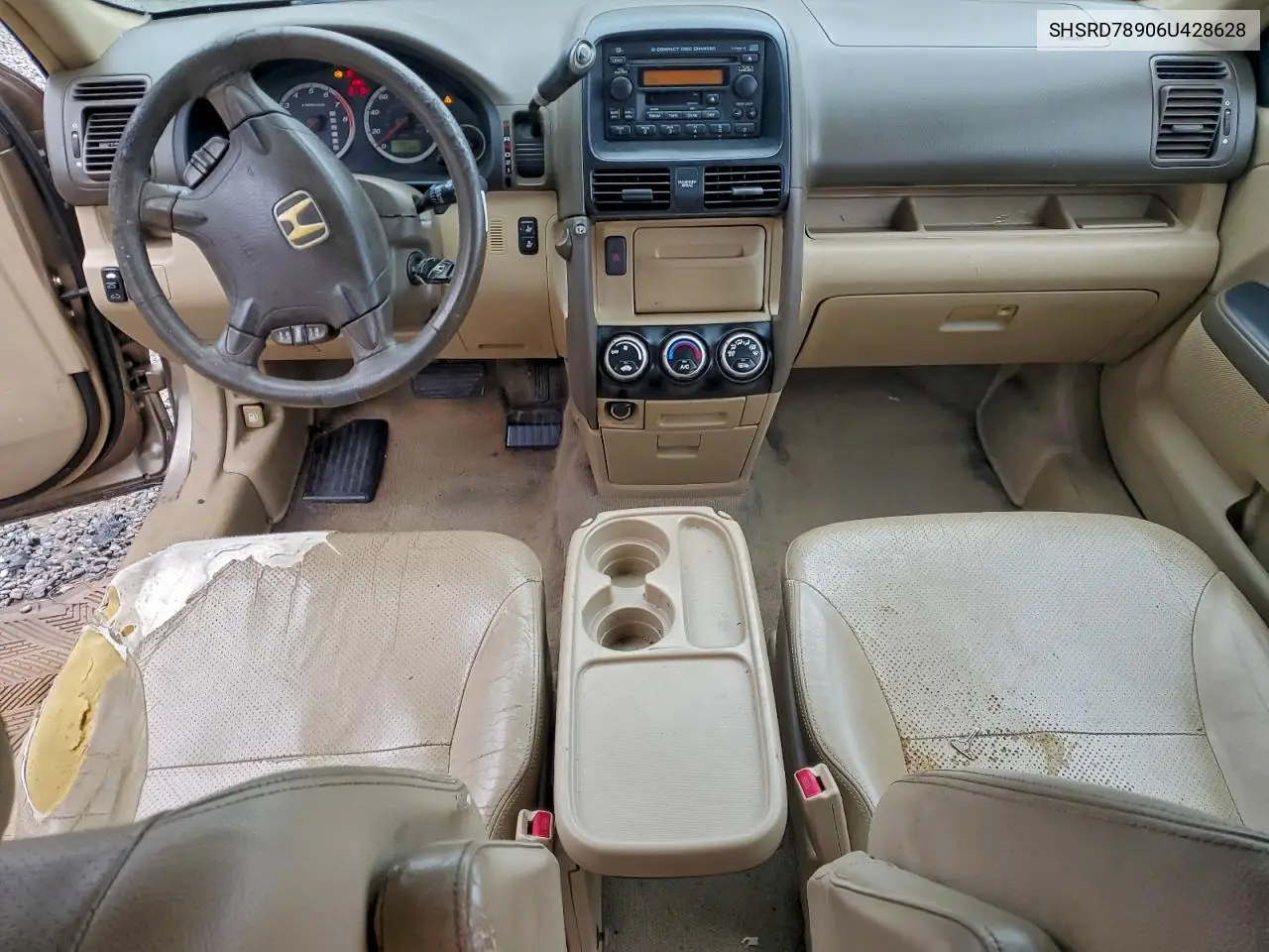 SHSRD78906U428628 2006 Honda Cr-V Se