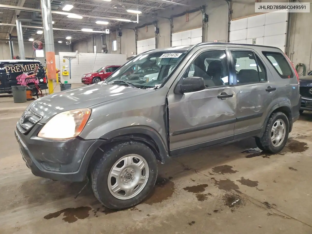 JHLRD78586C049591 2006 Honda Cr-V Lx