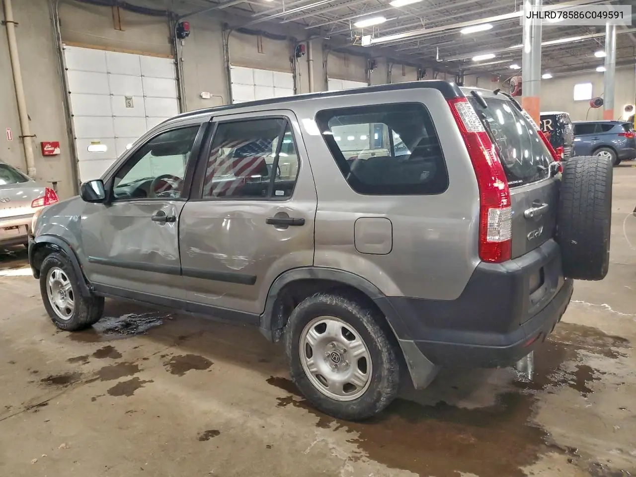 JHLRD78586C049591 2006 Honda Cr-V Lx