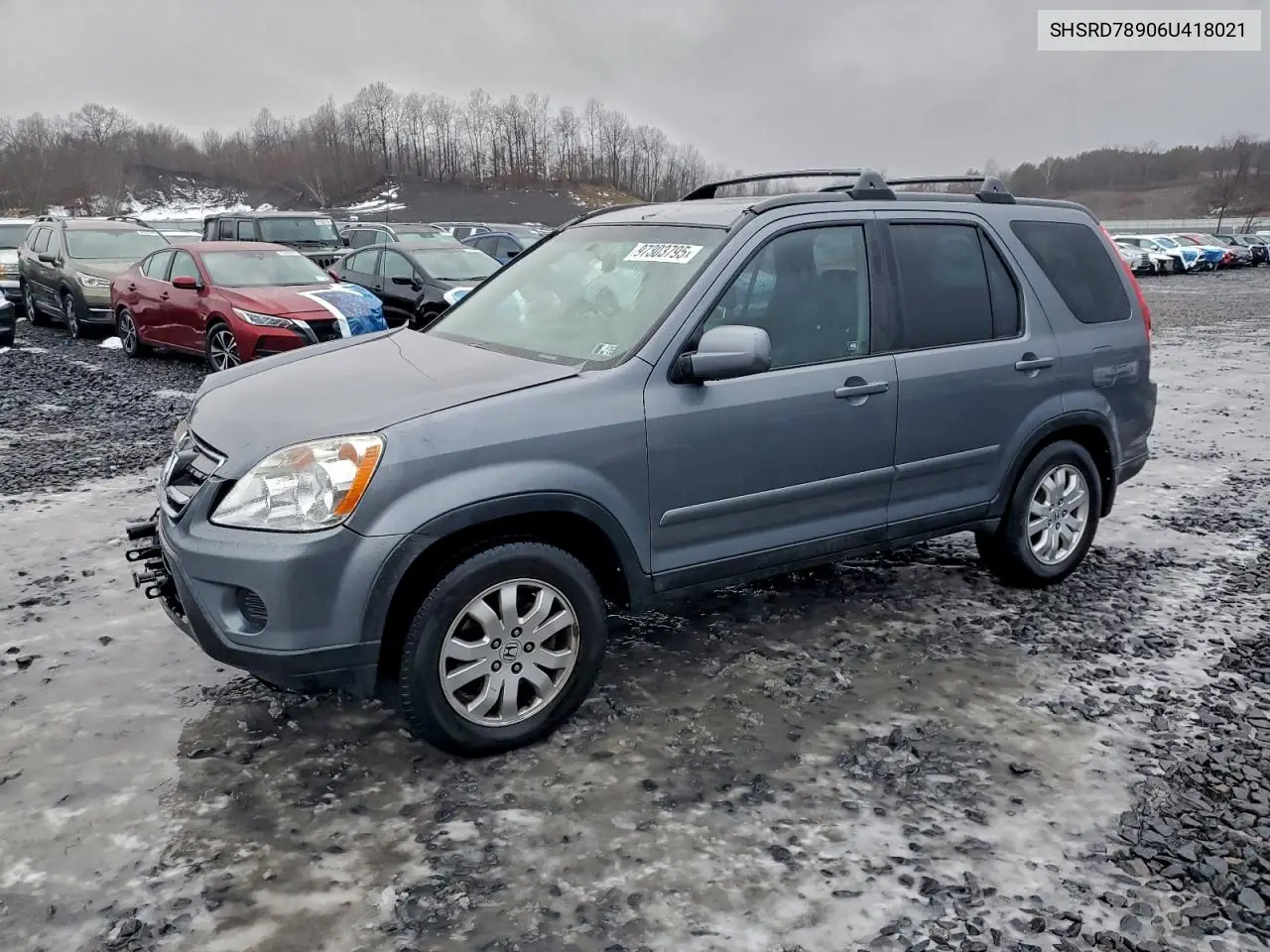 SHSRD78906U418021 2006 Honda Cr-V Se