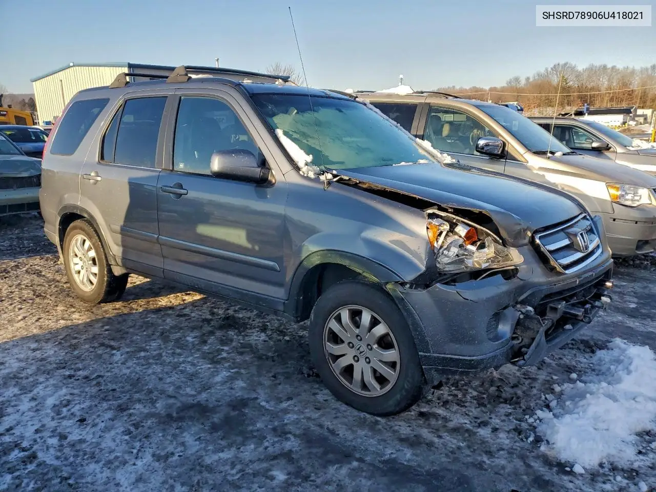 SHSRD78906U418021 2006 Honda Cr-V Se