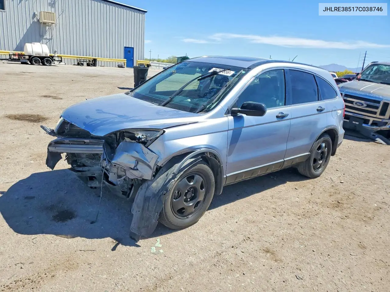 JHLRE38517C038746 2007 Honda Cr-V Ex