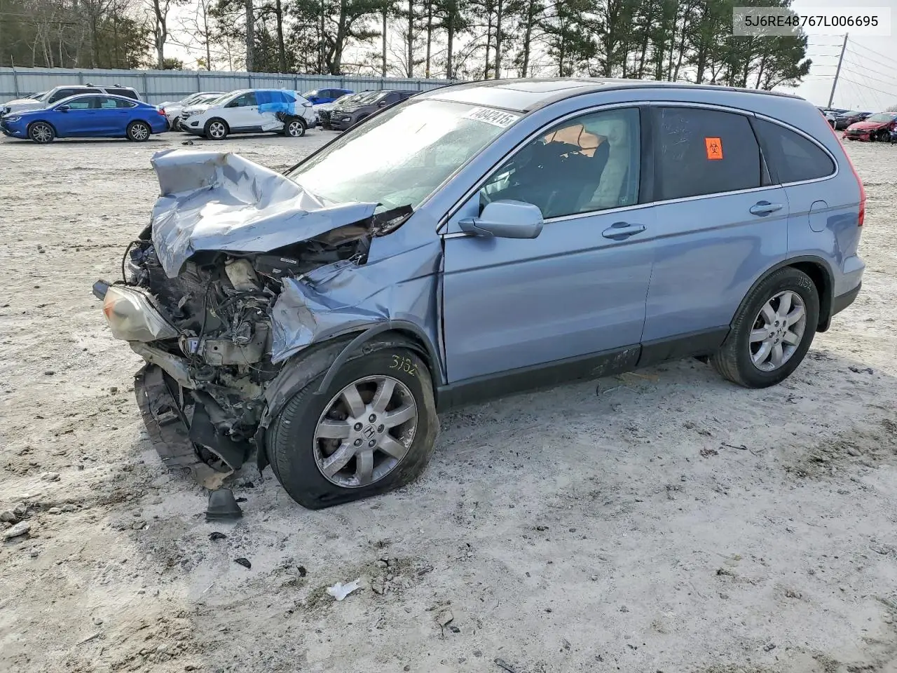 5J6RE48767L006695 2007 Honda Cr-V Exl