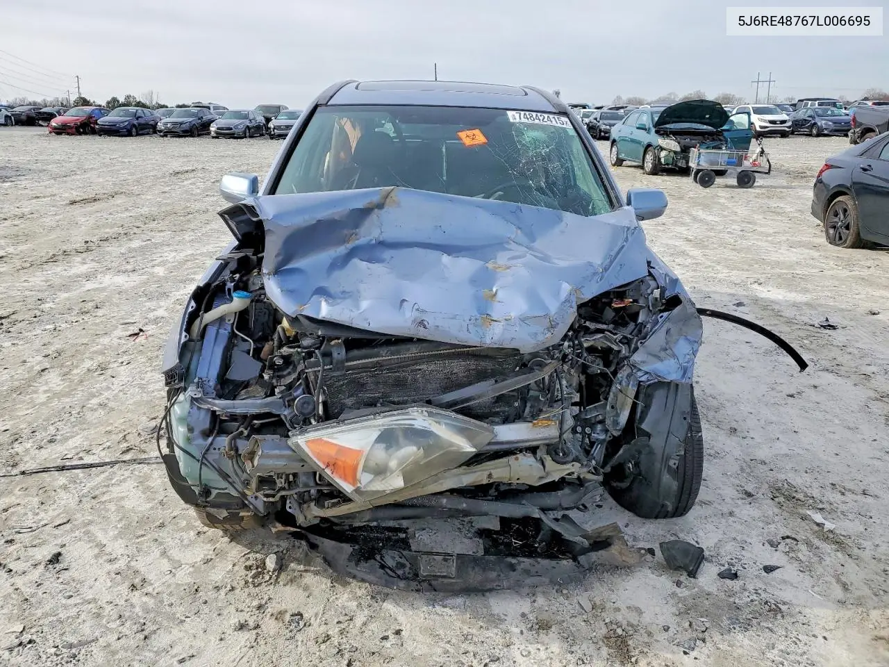 5J6RE48767L006695 2007 Honda Cr-V Exl