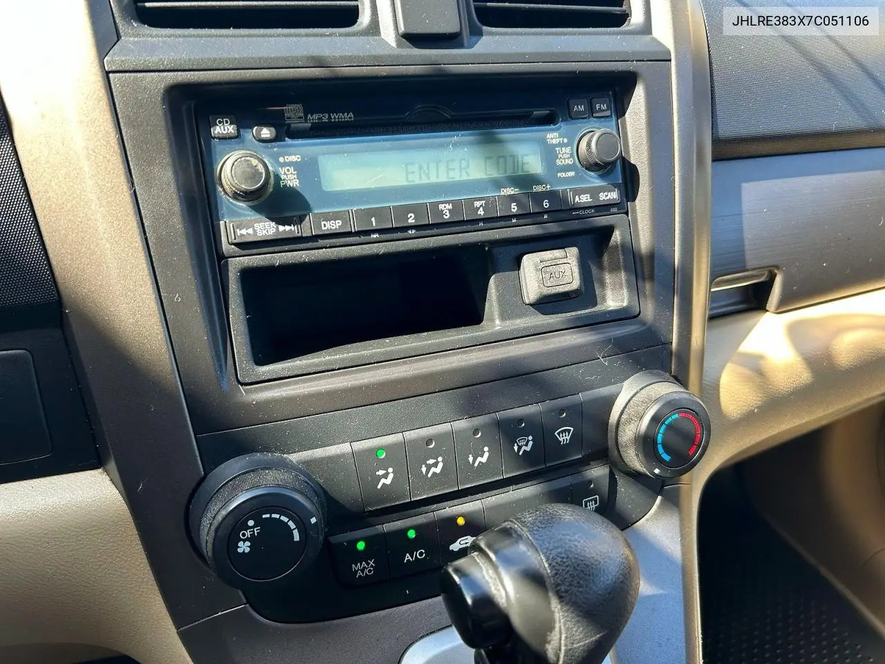 JHLRE383X7C051106 2007 Honda Cr-V Lx