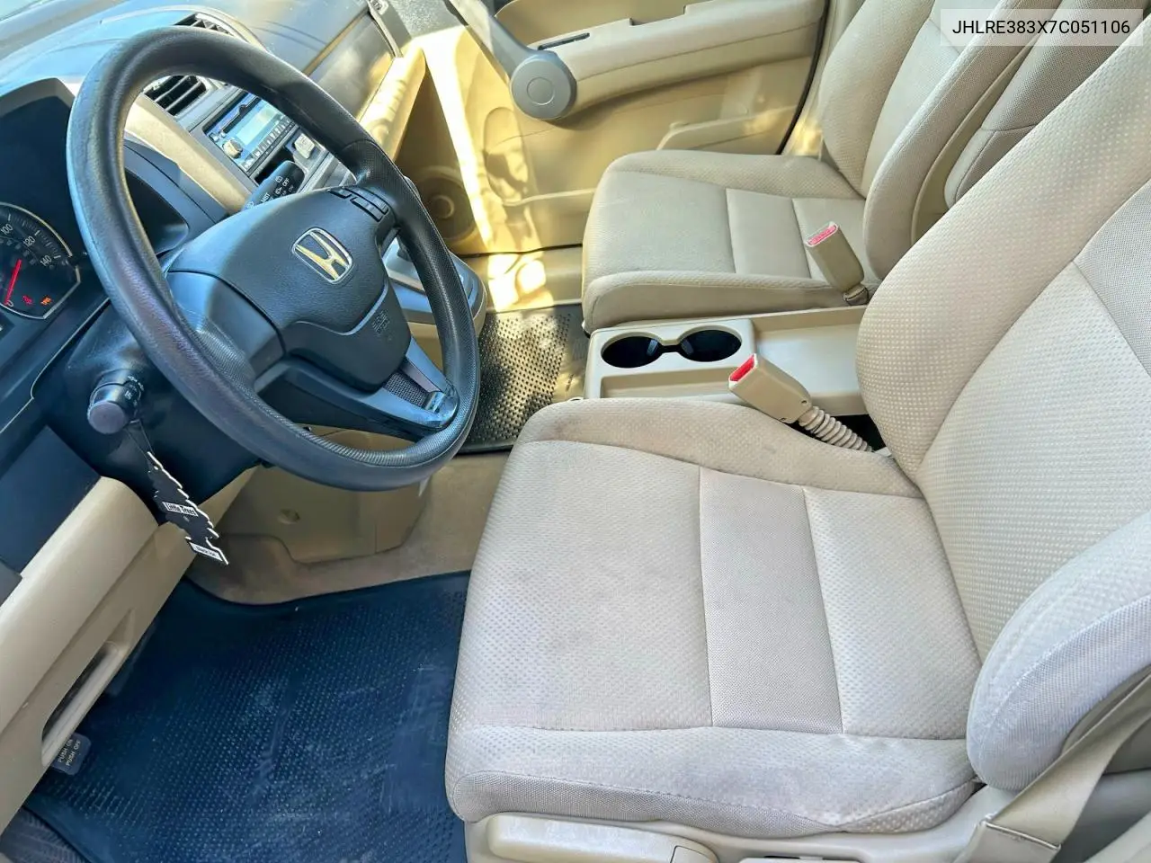 JHLRE383X7C051106 2007 Honda Cr-V Lx