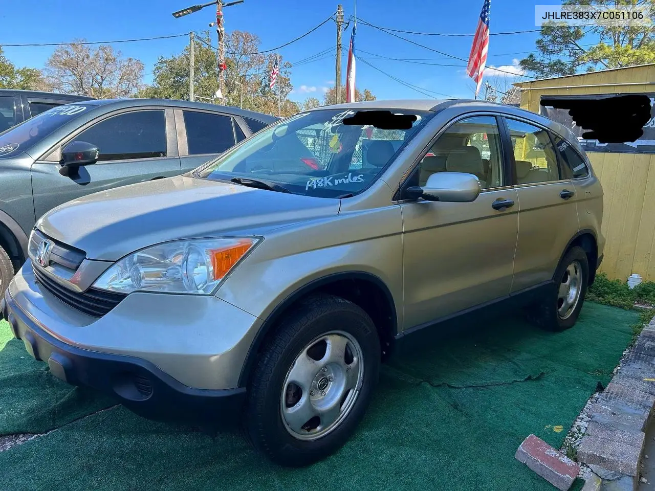 JHLRE383X7C051106 2007 Honda Cr-V Lx
