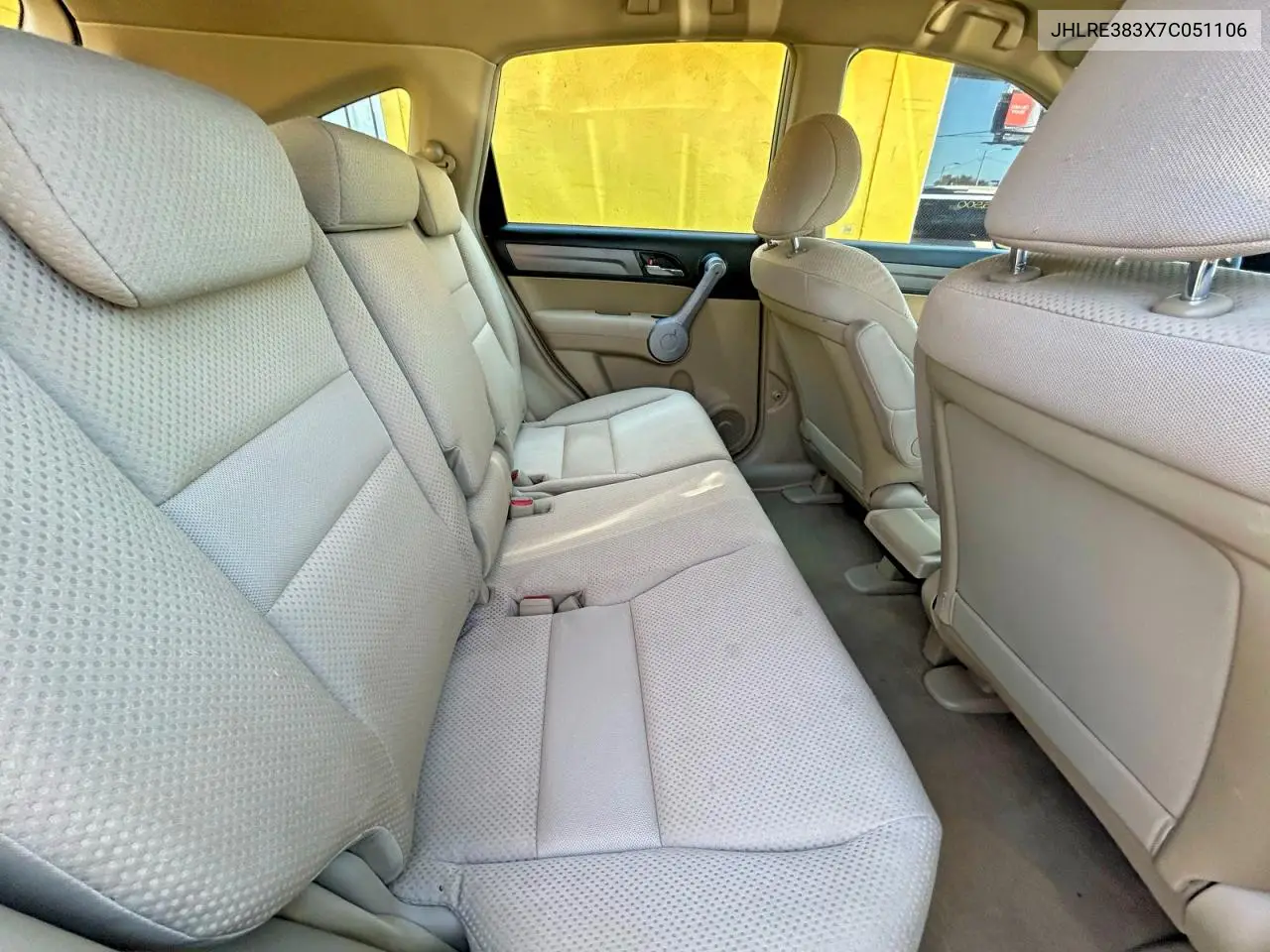 JHLRE383X7C051106 2007 Honda Cr-V Lx