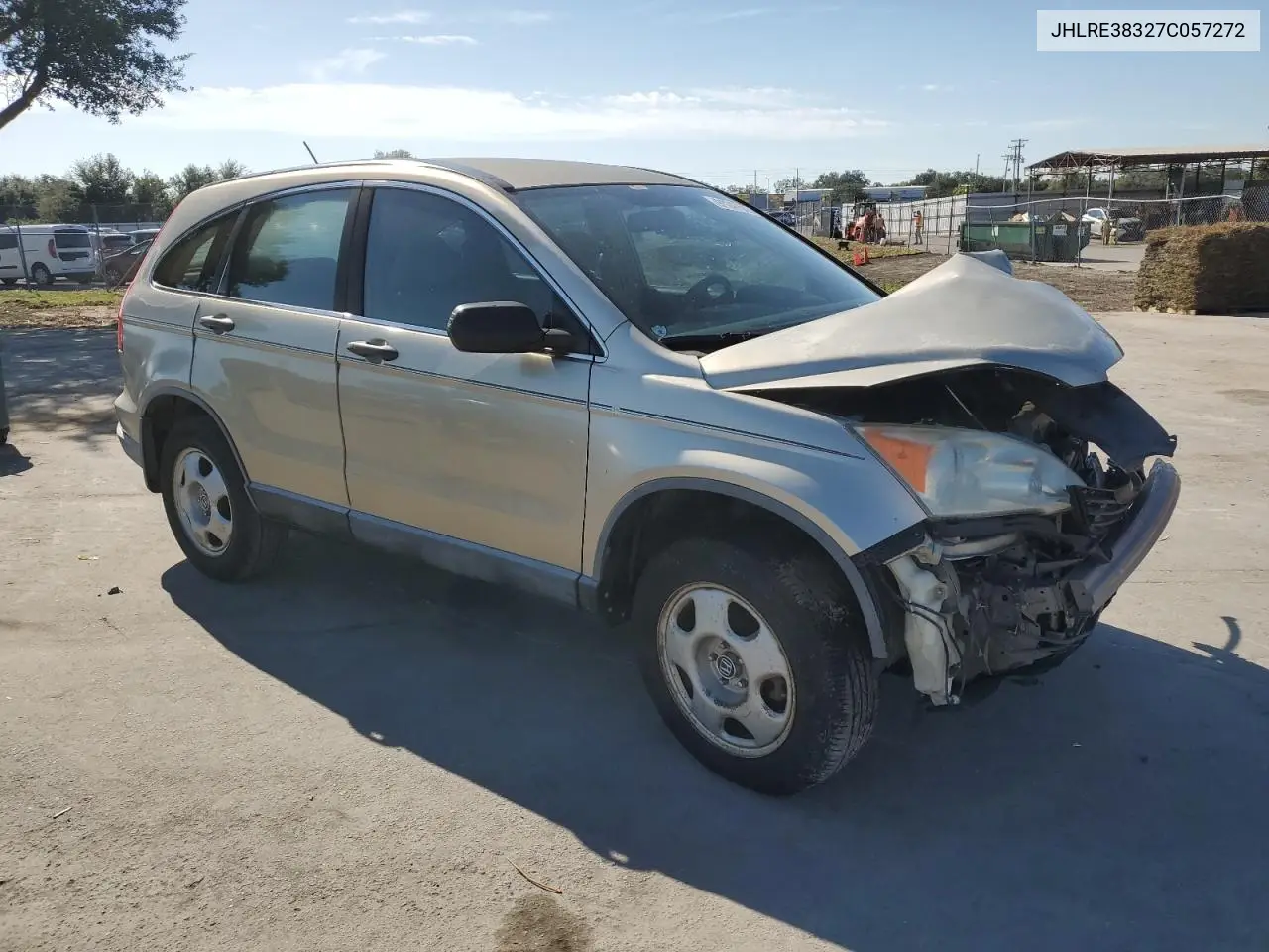 JHLRE38327C057272 2007 Honda Cr-V Lx