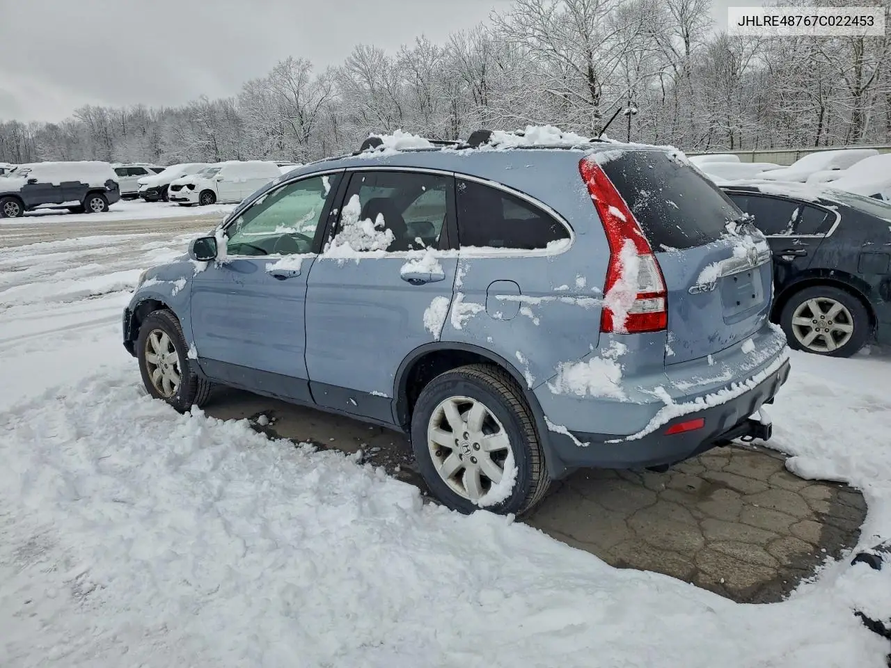 JHLRE48767C022453 2007 Honda Cr-V Exl