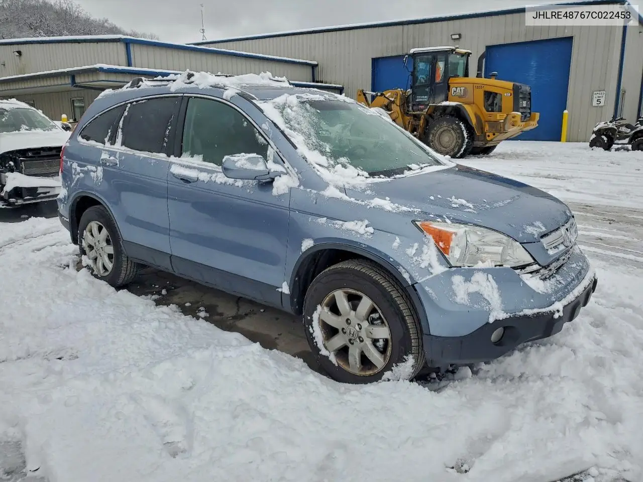 JHLRE48767C022453 2007 Honda Cr-V Exl