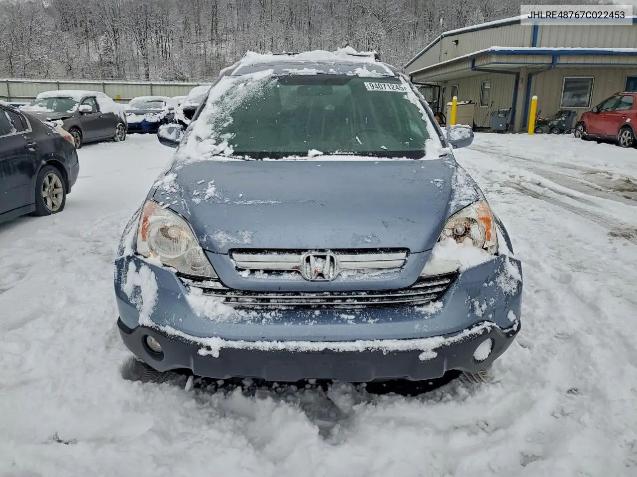 JHLRE48767C022453 2007 Honda Cr-V Exl