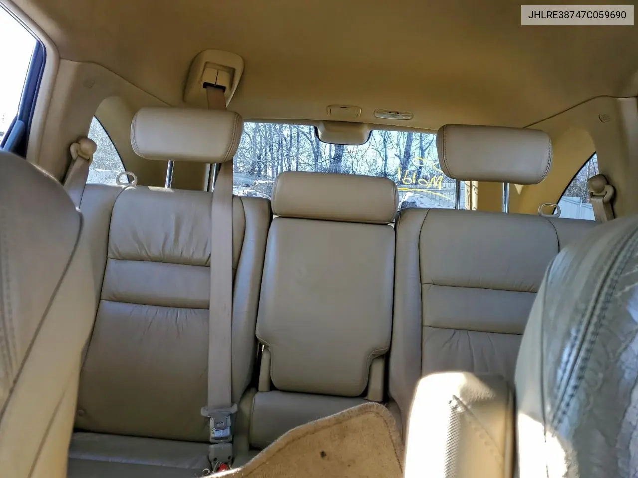 JHLRE38747C059690 2007 Honda Cr-V Exl
