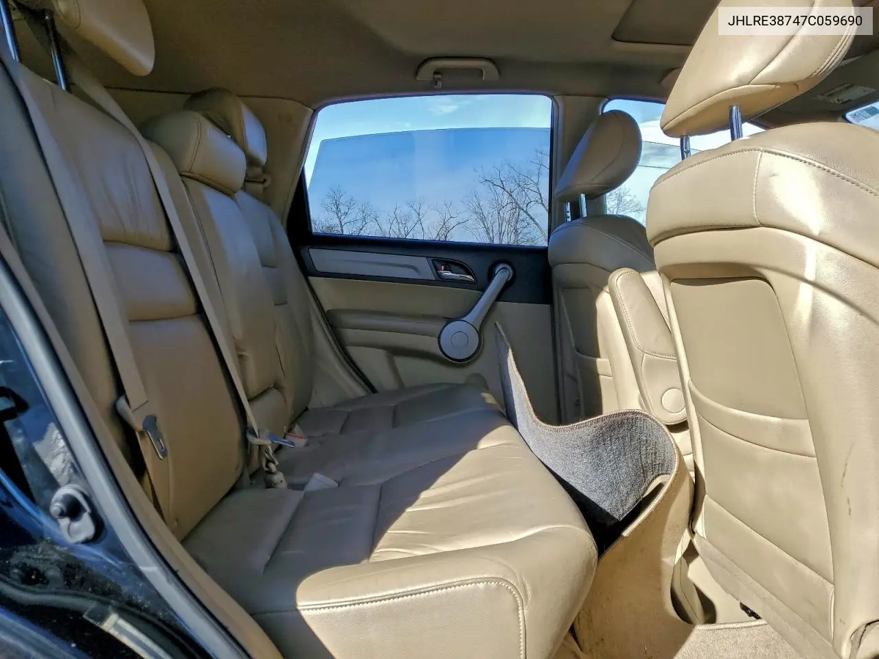 JHLRE38747C059690 2007 Honda Cr-V Exl