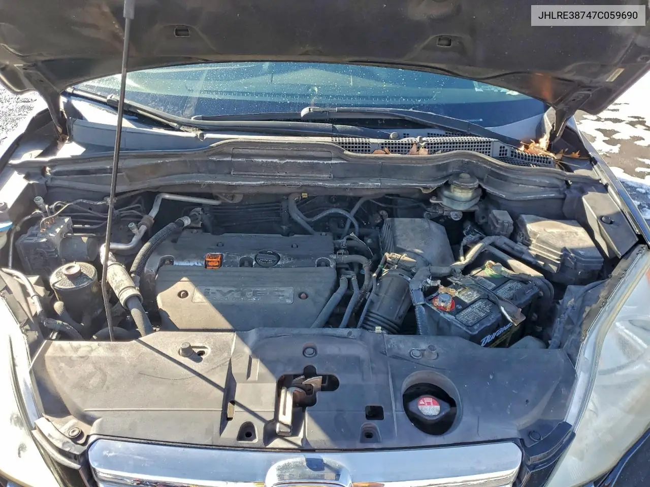 JHLRE38747C059690 2007 Honda Cr-V Exl