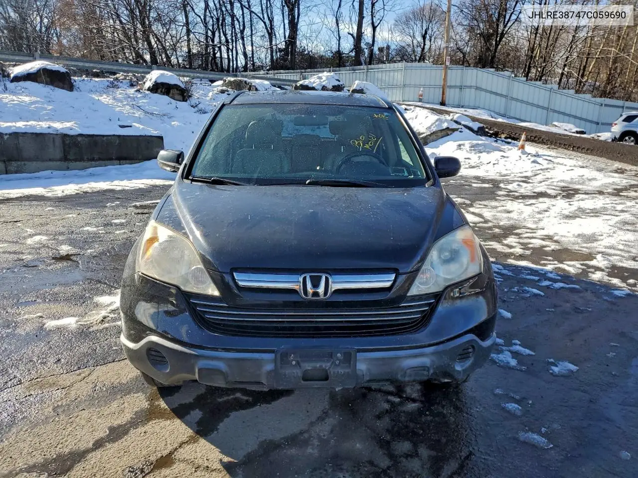 JHLRE38747C059690 2007 Honda Cr-V Exl