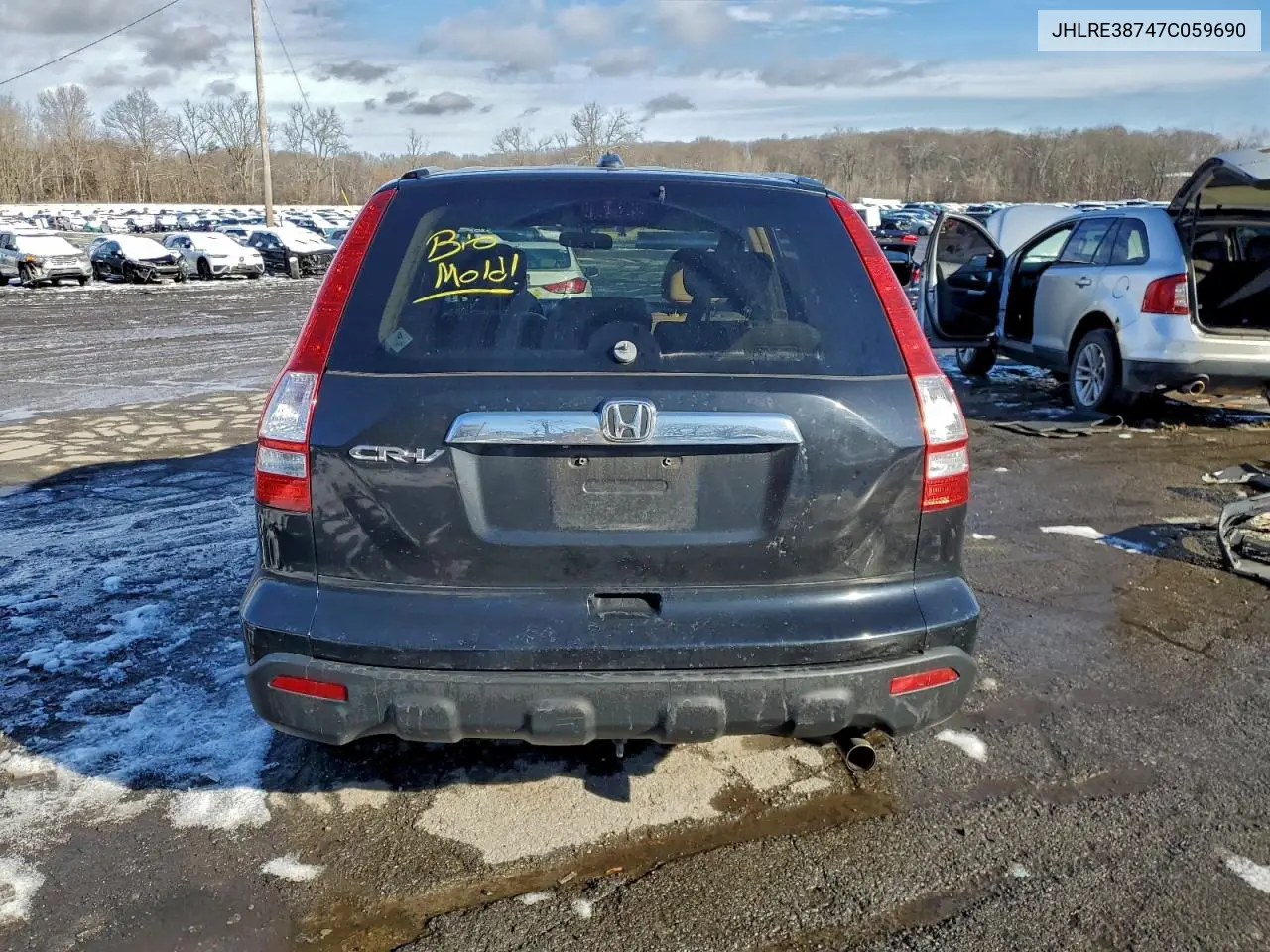 JHLRE38747C059690 2007 Honda Cr-V Exl