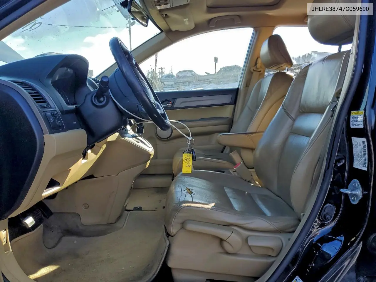 JHLRE38747C059690 2007 Honda Cr-V Exl