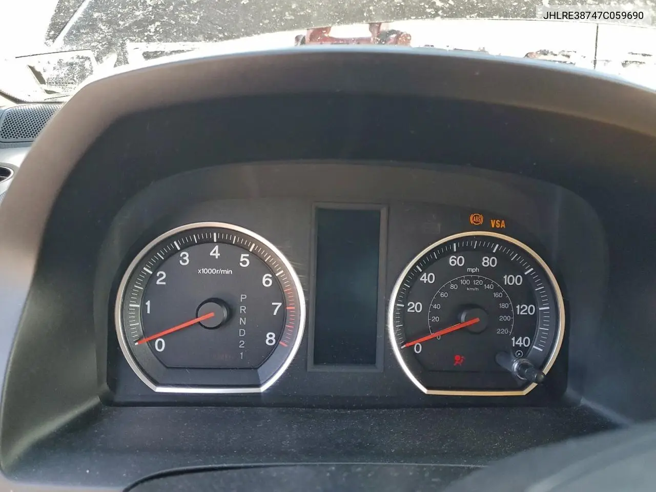 JHLRE38747C059690 2007 Honda Cr-V Exl