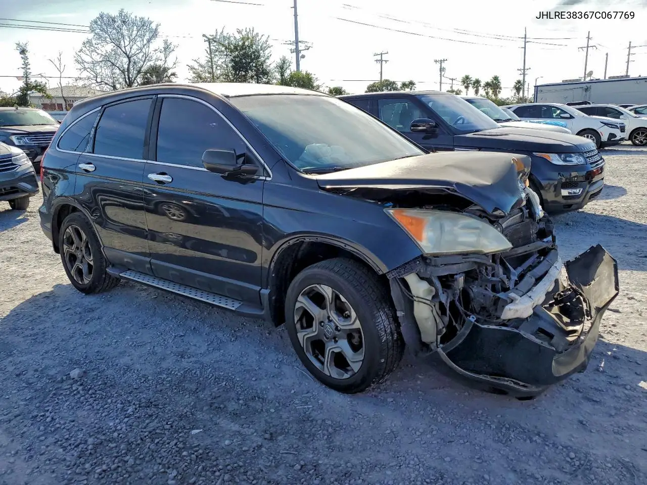 JHLRE38367C067769 2007 Honda Cr-V Lx