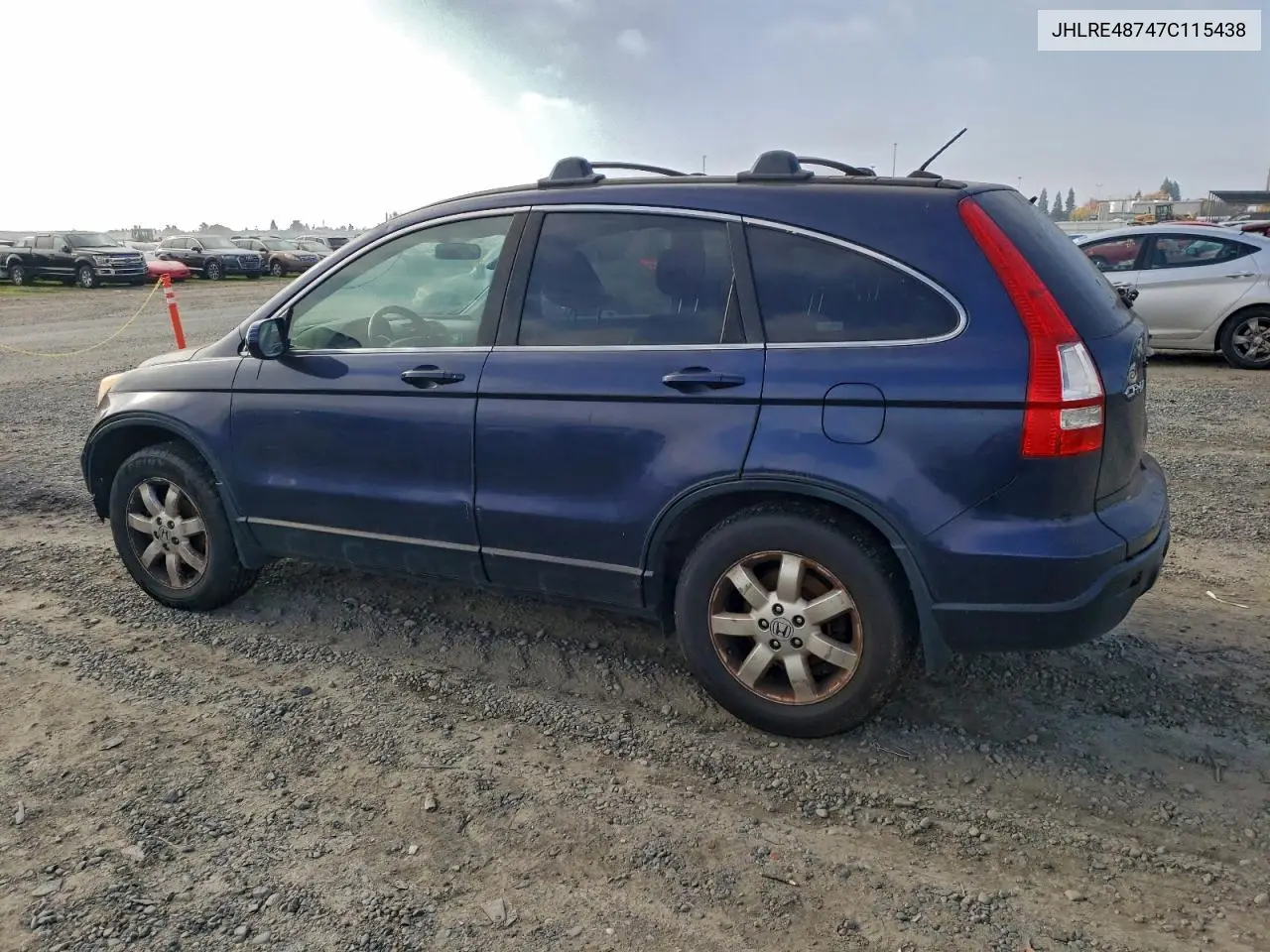 JHLRE48747C115438 2007 Honda Cr-V Exl