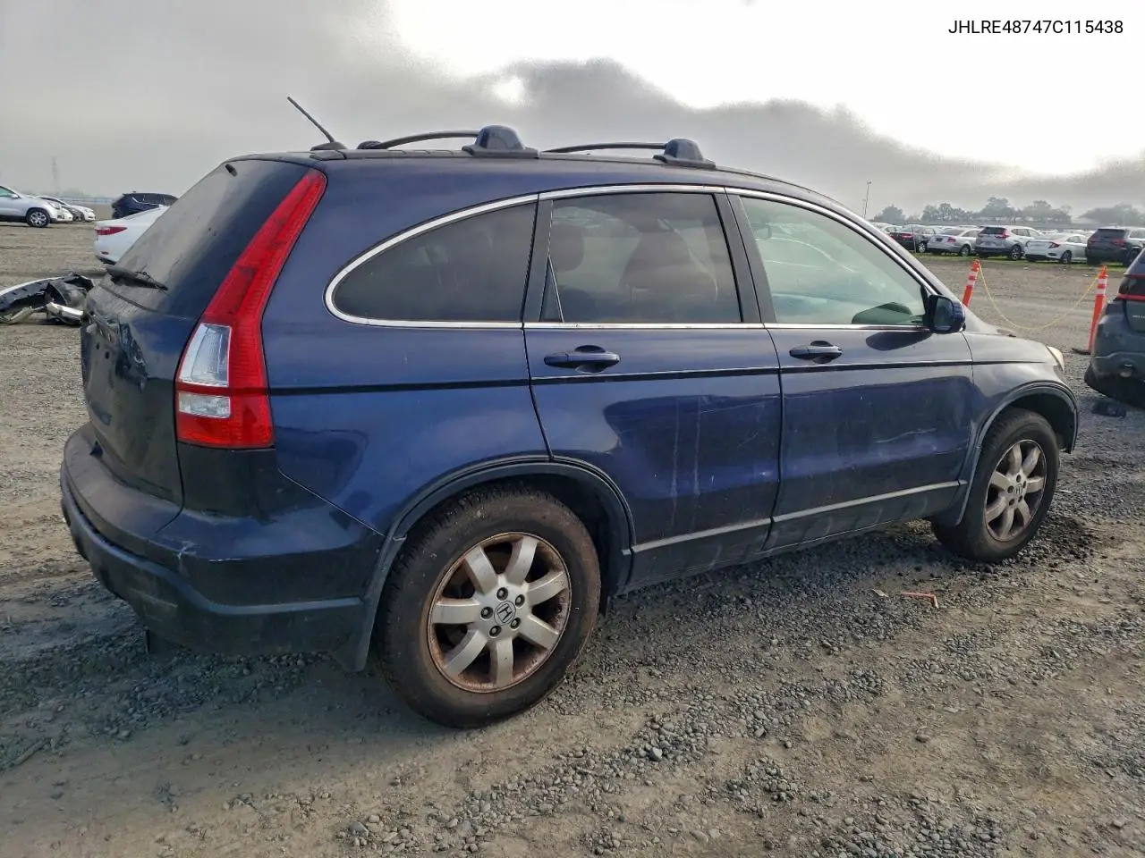 JHLRE48747C115438 2007 Honda Cr-V Exl