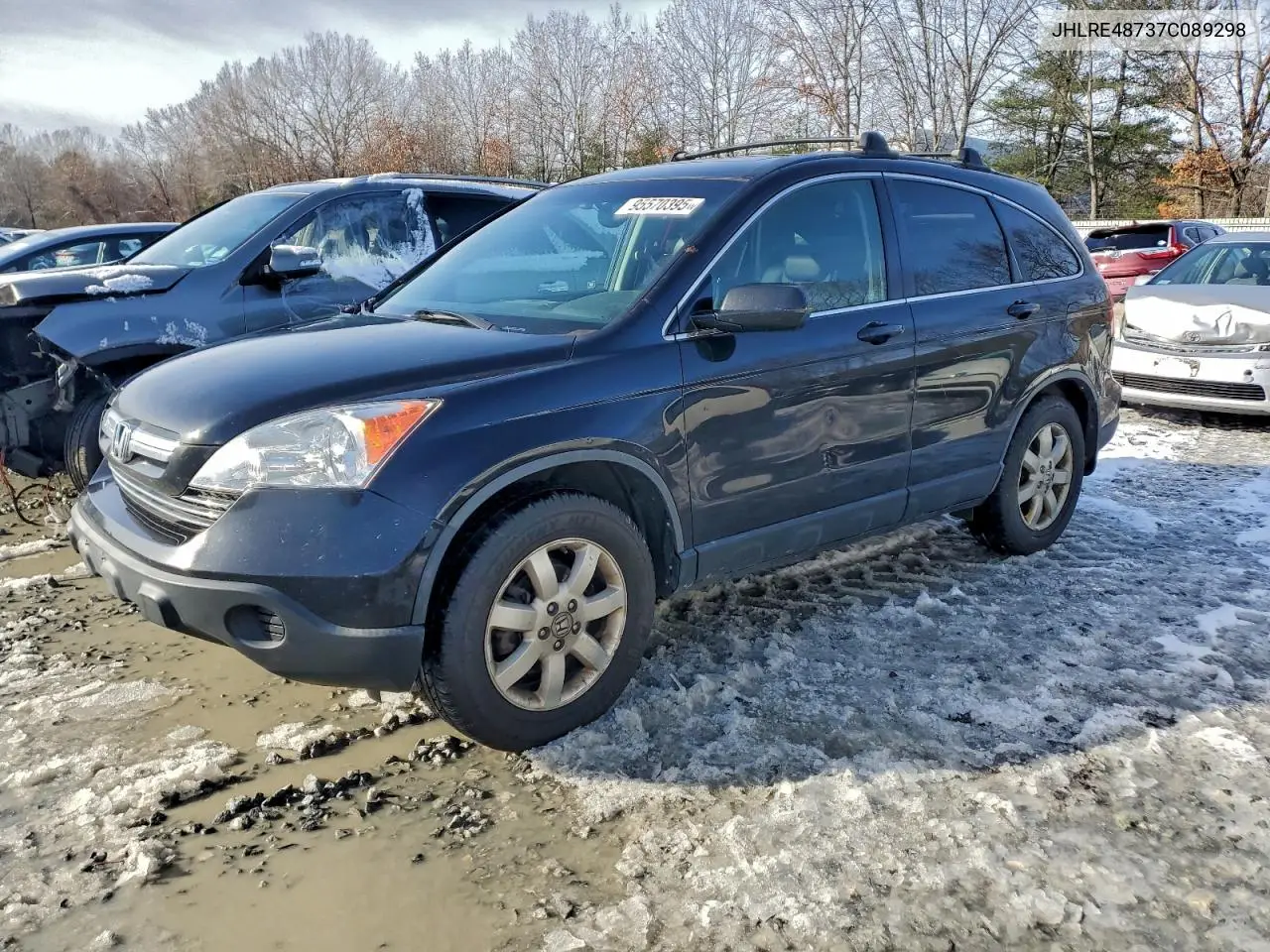JHLRE48737C089298 2007 Honda Cr-V Exl