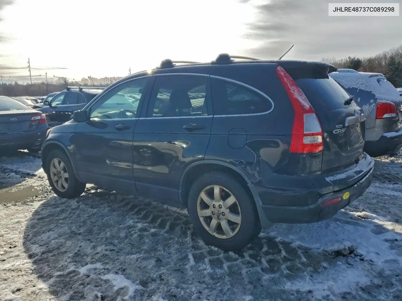 JHLRE48737C089298 2007 Honda Cr-V Exl