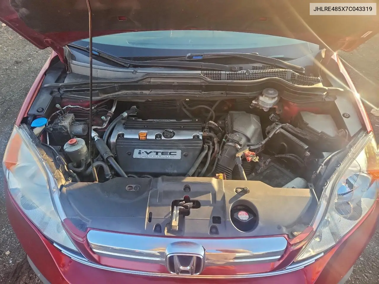 JHLRE485X7C043319 2007 Honda Cr-V Ex